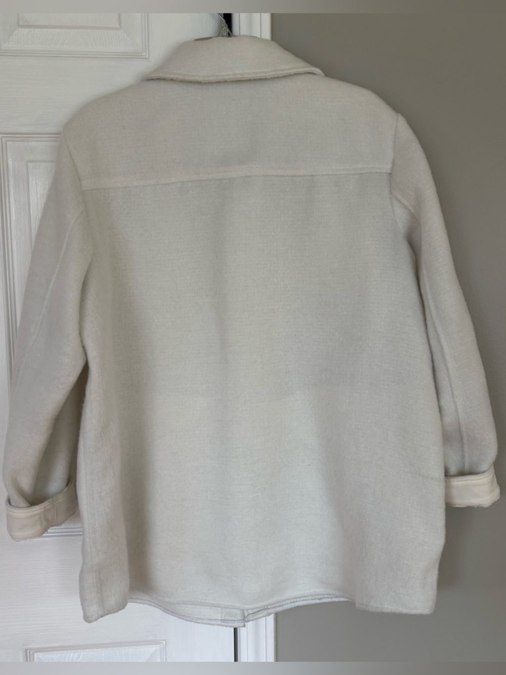 Express White Rhinestone Shacket - Picture 3 of 3